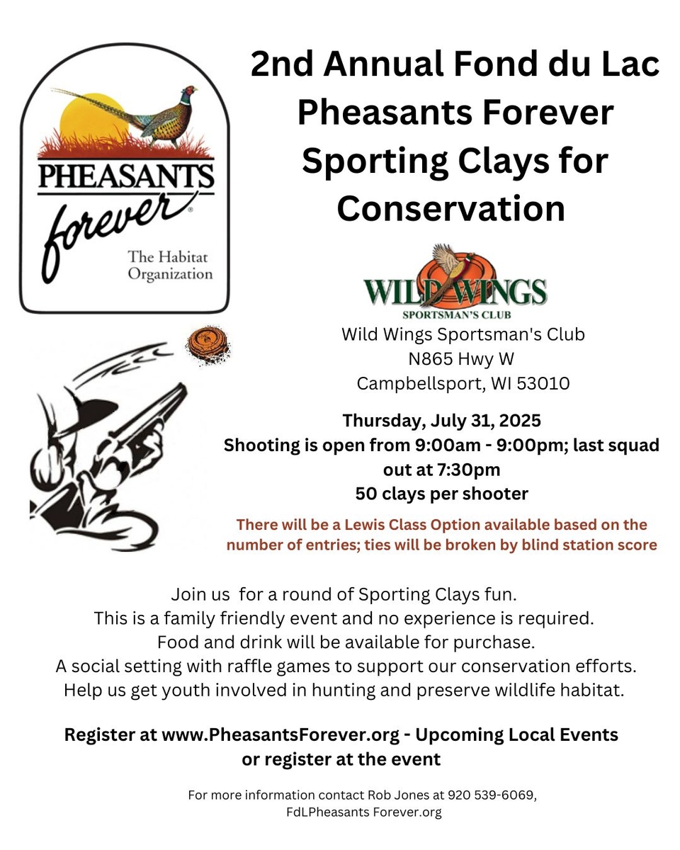 Fond du Lac Sporting Clay Event